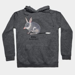 Endangered animals of Australia - Bilby, (Macrotis lagotis) Hoodie